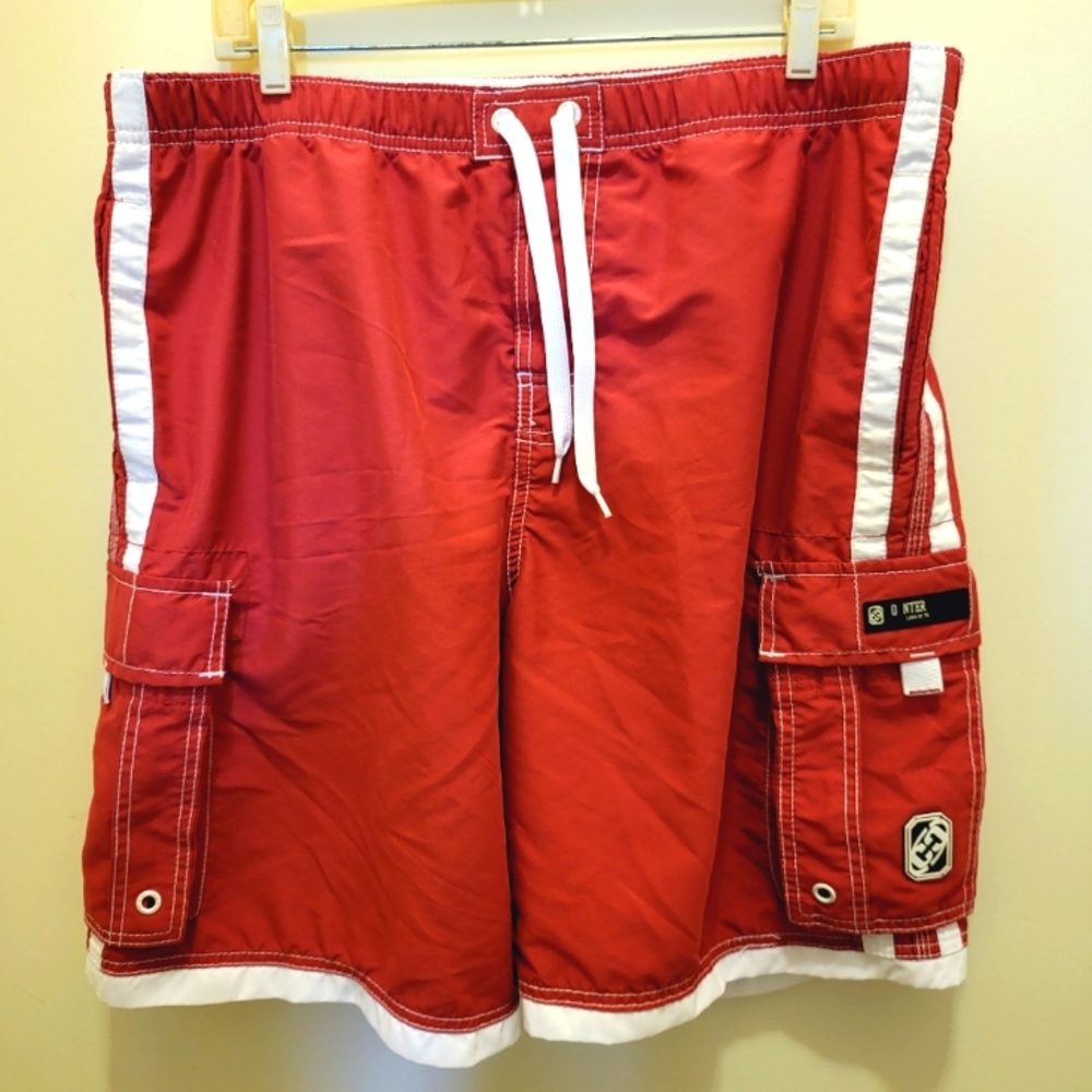 NWT Counter Culture Mens Designer Logo Sports Shorts